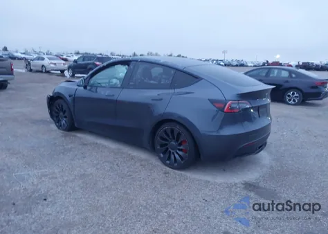 2021 Tesla Model Y Performance Dual Motor All-Wheel Drive из США, поврежденный, VIN 5YJYGDEF9MF076181